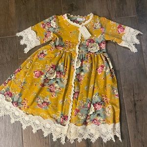 Trish and Scully Child Platinum collection dress